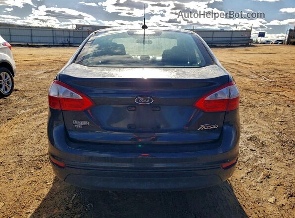 3FADP4BJ4HM136849 2017 FORD FIESTA Black Вид ззаду