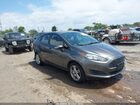 2018 Ford Fiesta Se Серый vin: 3FADP4BJ4JM147579