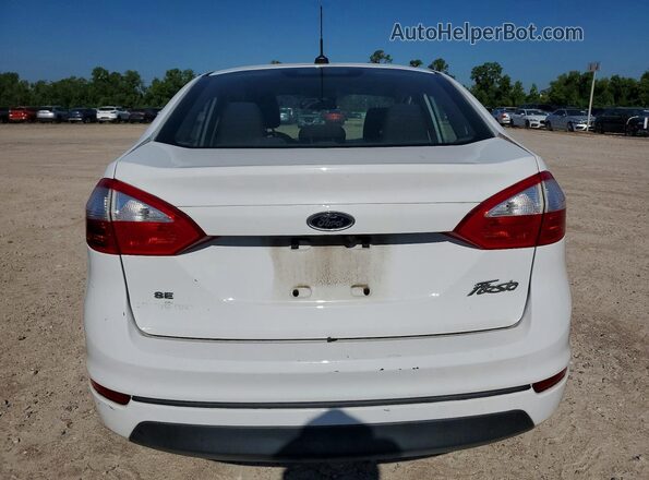 3FADP4BJ4KM125955 2019 FORD FIESTA Белый Вид сзади