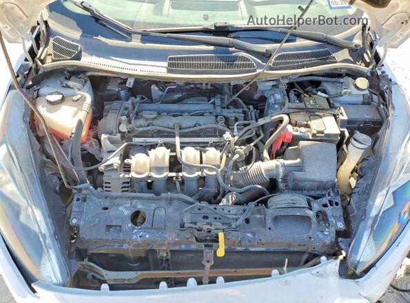 3FADP4BJ4KM125955 2019 FORD FIESTA Белый Вид задней части салона