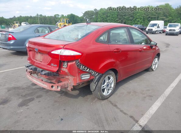 3FADP4BJ4KM137944 2019 FORD FIESTA Maroon Trasero derecho