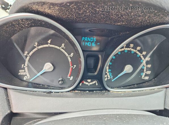 3FADP4BJ4KM158874 2019 FORD FIESTA Gray Instrument cluster view