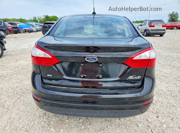 3FADP4BJ5GM206468 2016 FORD FIESTA Черный Вид сзади