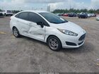 2017 Ford Fiesta Se White vin: 3FADP4BJ5HM110700