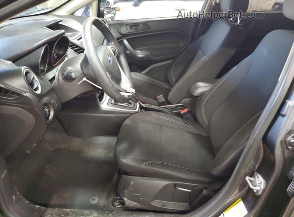 3FADP4BJ5KM114477 2019 FORD FIESTA Серый Вид салона спереди