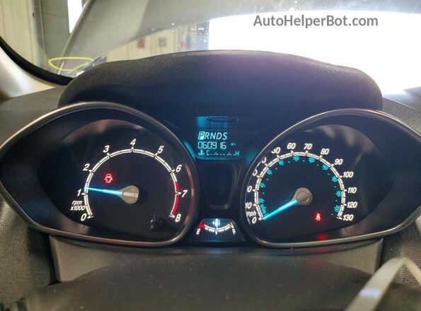 3FADP4BJ5KM114477 2019 FORD FIESTA Серый Вид щитка приборов