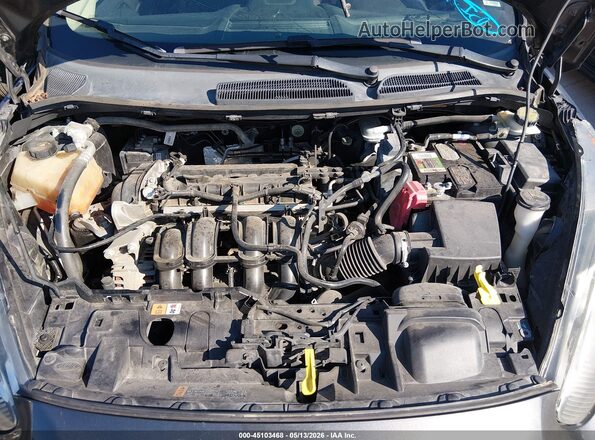3FADP4BJ5KM116052 2019 FORD FIESTA Gray Вид ззаду