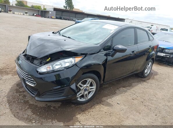 3FADP4BJ6JM126507 2018 FORD FIESTA Black Przód lewy