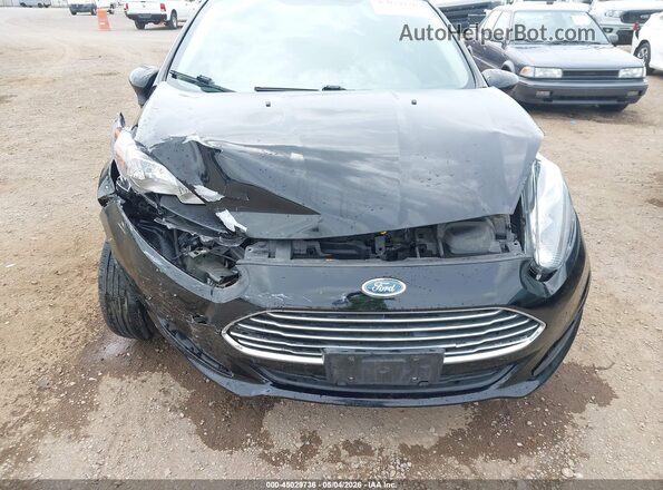 3FADP4BJ6JM126507 2018 FORD FIESTA Black Widok z przodu