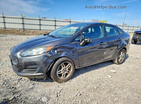 3FADP4BJ6KM163459 2019 FORD FIESTA Серый Передняя левая четверть