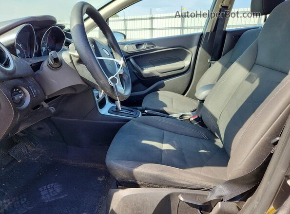 3FADP4BJ6KM163459 2019 FORD FIESTA Серый Вид салона спереди
