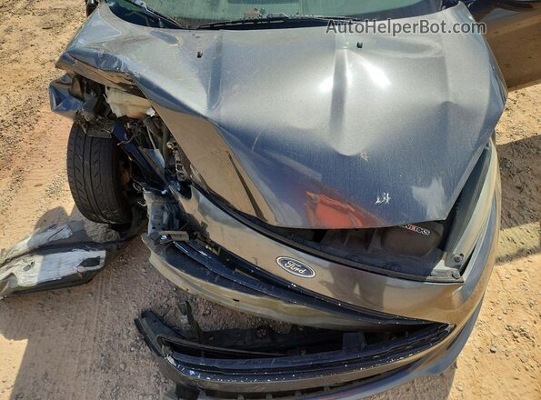 3FADP4BJ7GM106761 2016 FORD FIESTA Серый Вид задней части салона