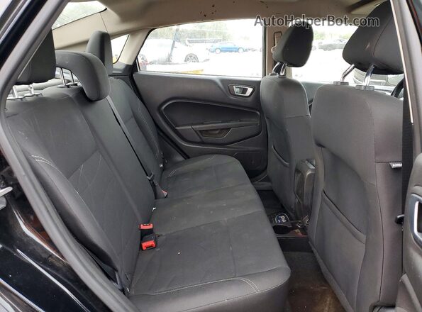 3FADP4BJ7GM204060 2016 FORD FIESTA Black Вид задніх сидінь