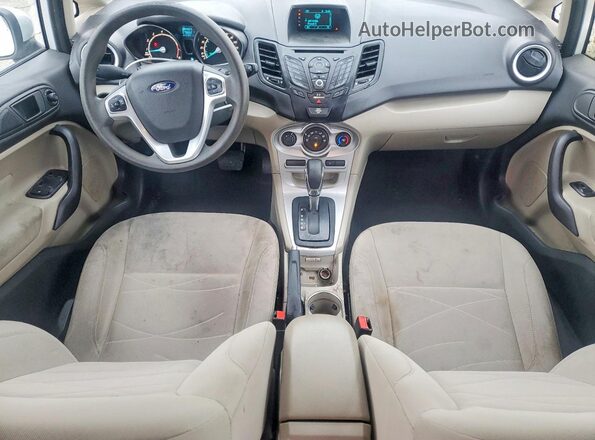 3FADP4BJ7HM103215 2017 FORD FIESTA White Vista del salpicadero