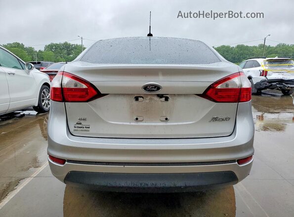 3FADP4BJ7KM122645 2019 FORD FIESTA Серебряный Вид сзади
