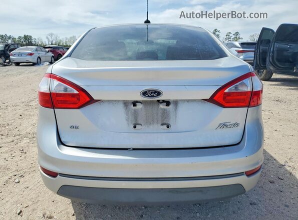 3FADP4BJ7KM132172 2019 FORD FIESTA Серебряный Вид сзади