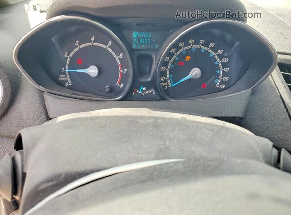 3FADP4BJ7KM132172 2019 FORD FIESTA Серебряный Вид щитка приборов