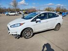 2019 Ford Fiesta Se White vin: 3FADP4BJ7KM133094