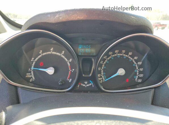 3FADP4BJ7KM155788 2019 FORD FIESTA Серый Вид щитка приборов