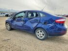 2016 Ford Fiesta Se Синий vin: 3FADP4BJ8GM184076
