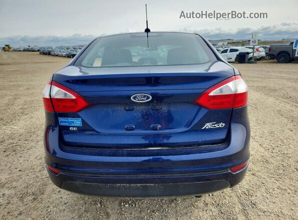 3FADP4BJ8GM184076 2016 FORD FIESTA Синий Вид сзади