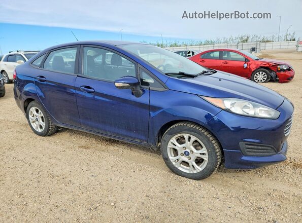 3FADP4BJ8GM184076 2016 FORD FIESTA Синий Передняя правая четверть
