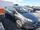 2017 Ford Fiesta Se Gray vin: 3FADP4BJ8HM103305