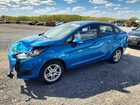 2017 Ford Fiesta Se Синий vin: 3FADP4BJ8HM109900
