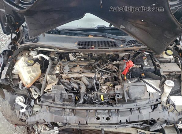3FADP4BJ8HM132349 2017 FORD FIESTA Черный Вид задней части салона