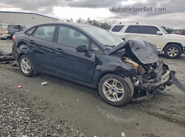 3FADP4BJ8HM132349 2017 FORD FIESTA Черный Передняя правая четверть