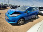 2017 Ford Fiesta Se Синий vin: 3FADP4BJ8HM167974