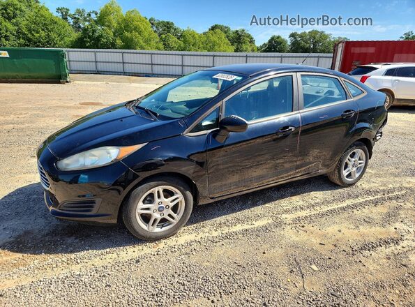 3FADP4BJ8JM114987 2018 FORD FIESTA Black Передня ліва чверть