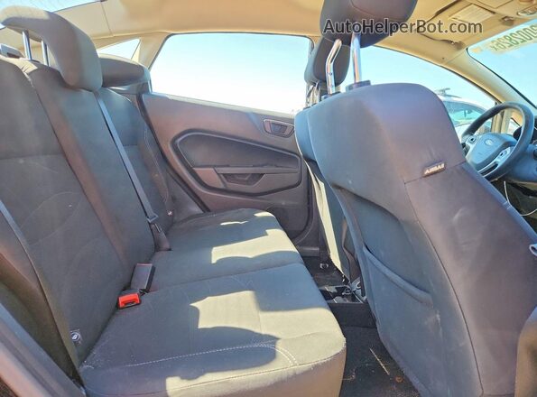 3FADP4BJ8JM114987 2018 FORD FIESTA Black Вид задніх сидінь
