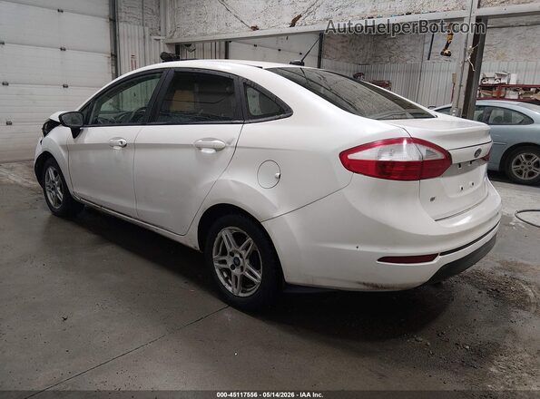 3FADP4BJ8JM122975 2018 FORD FIESTA Белый Задняя левая четверть