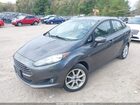 2017 Ford Fiesta Se Gray vin: 3FADP4BJ9HM136202