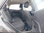 2017 Ford Fiesta Se Gray vin: 3FADP4BJ9HM136202