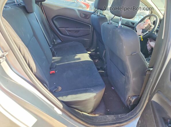 3FADP4BJ9HM150469 2017 FORD FIESTA Silver Rear seats view