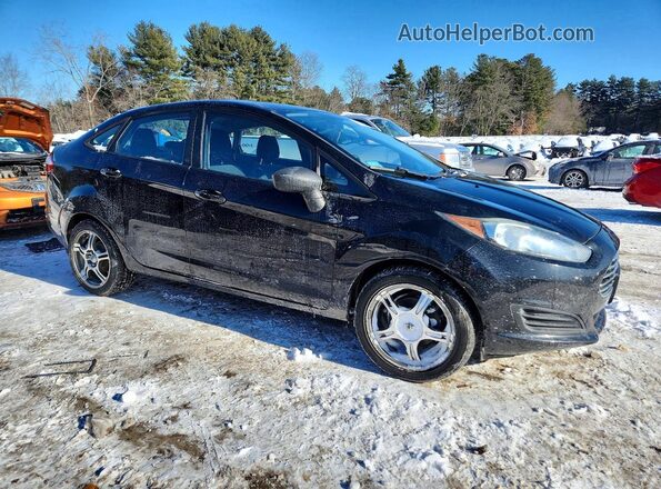 3FADP4BJ9JM107773 2018 FORD FIESTA Черный Передняя правая четверть