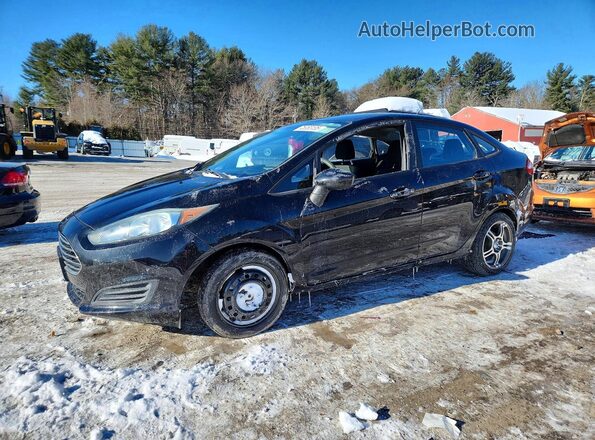 3FADP4BJ9JM107773 2018 FORD FIESTA Черный Передняя левая четверть