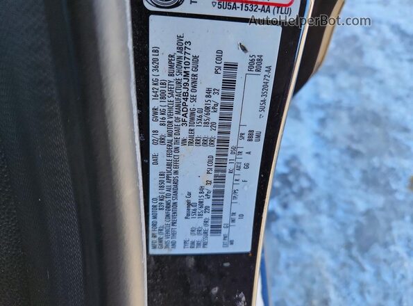 3FADP4BJ9JM107773 2018 FORD FIESTA Черный Вид подкапотного пространства