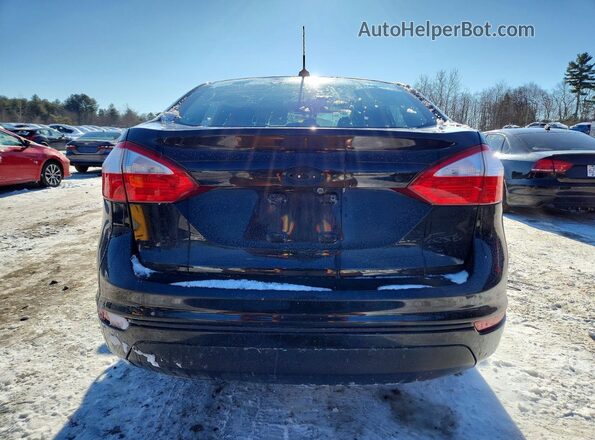 3FADP4BJ9JM107773 2018 FORD FIESTA Черный Вид сзади