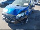 2018 Ford Fiesta Se Blue vin: 3FADP4BJ9JM114643