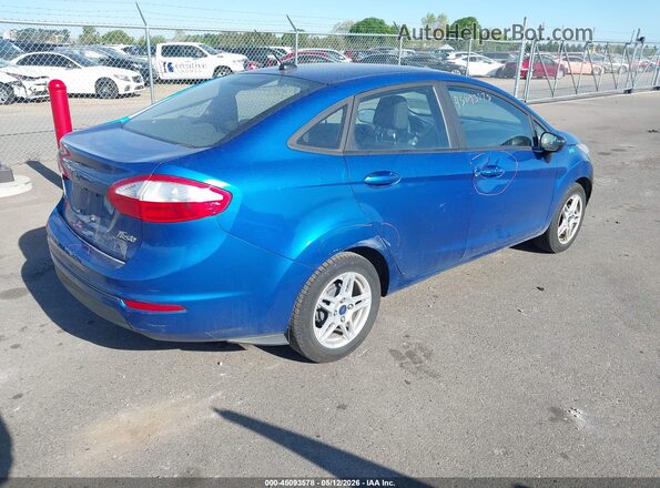 3FADP4BJ9JM114643 2018 FORD FIESTA Blue Задня права чверть