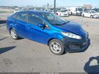 2018 Ford Fiesta Se Blue vin: 3FADP4BJ9JM114643