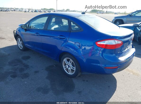 3FADP4BJ9JM114643 2018 FORD FIESTA Blue Задня ліва чверть