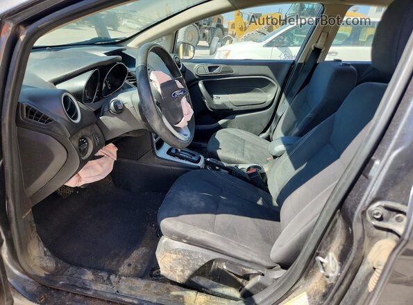 3FADP4BJ9JM123729 2018 FORD FIESTA Charcoal წინა სალონის ხედი