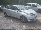 2019 Ford Fiesta Se Silver vin: 3FADP4BJ9KM164525