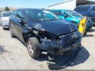 2017 Ford Fiesta Se Black vin: 3FADP4BJXHM128903