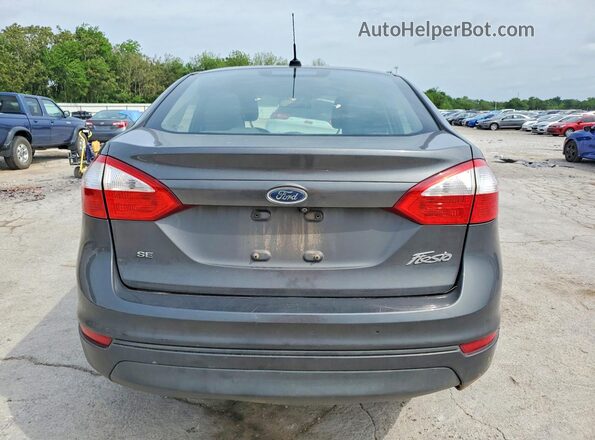 3FADP4BJXJM104414 2018 FORD FIESTA Серый Вид сзади