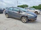 2018 Ford Fiesta Se Серый vin: 3FADP4BJXJM104414